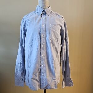 Eddie Bauer Light Blue Casual Button-Down Shirt